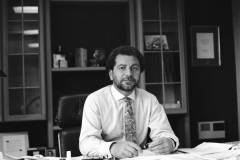 British businessman Alan Sugar, circa 1987. (Photo by Gemma Levine/Hulton Archive/Getty Images)