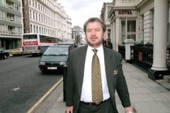 Tottenham Hotspur chairman Alan Sugar in London, circa 1994. (Photo by Frank Coppi/Popperfoto via Getty Images/Getty Images)