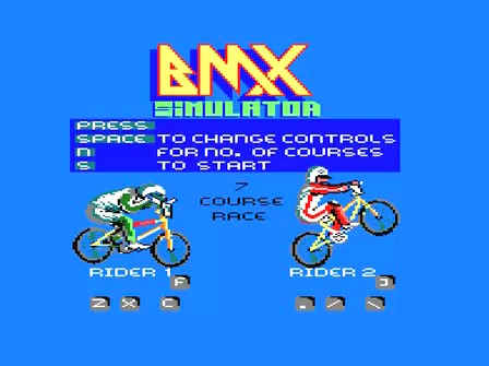 BMX simulator