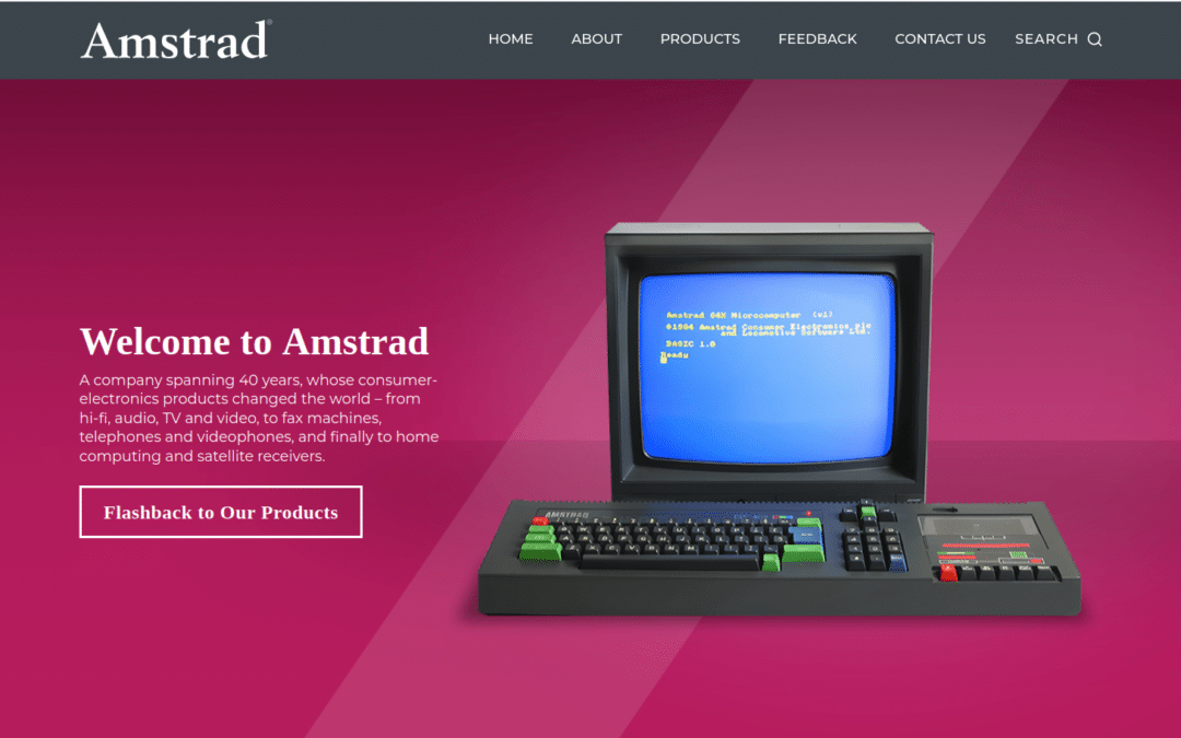 Amstrad.com, le musée virtuel d’Alan Sugar !