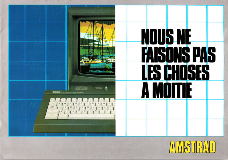 AMSTRAD les choses à moitier
