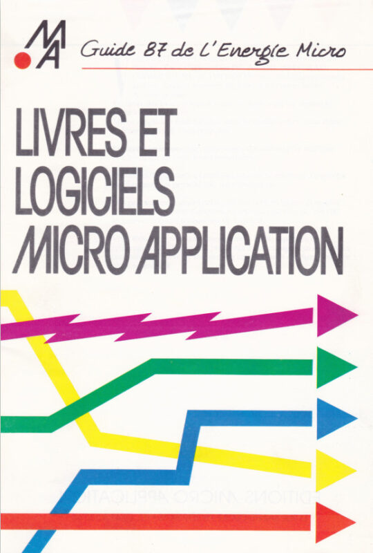 Catalogue Micro-Application 1987