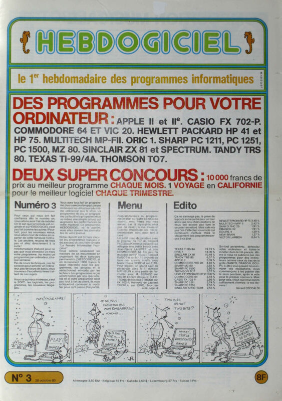 Hebdogiciel n°003