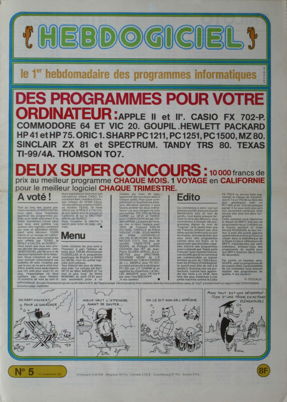 Hebdogiciel n°005