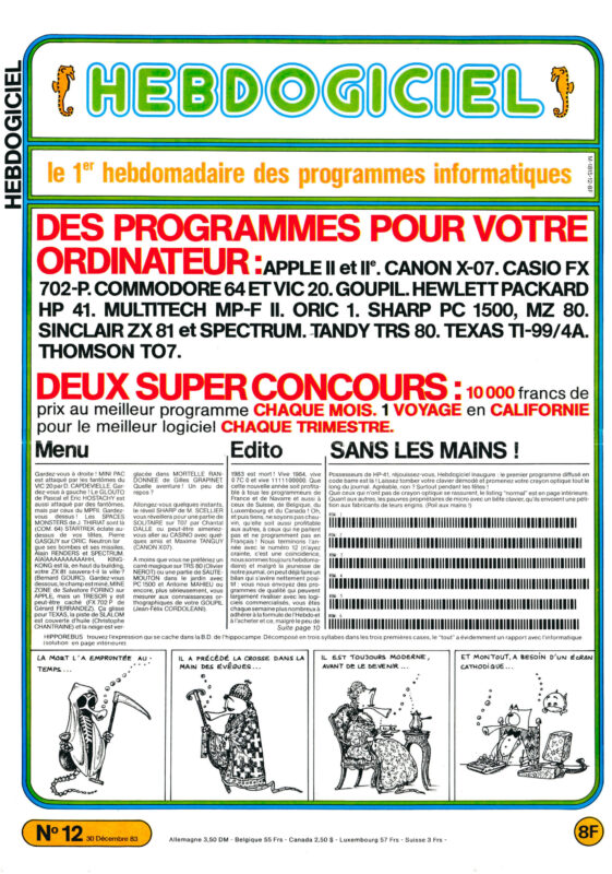 Hebdogiciel n°012