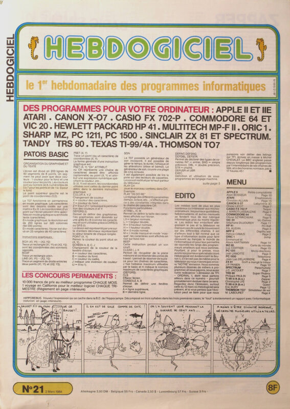Hebdogiciel n°021