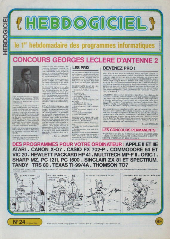 Hebdogiciel n°024