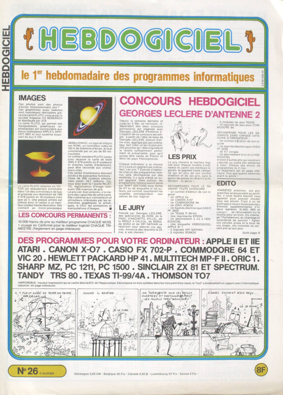 Hebdogiciel n°026