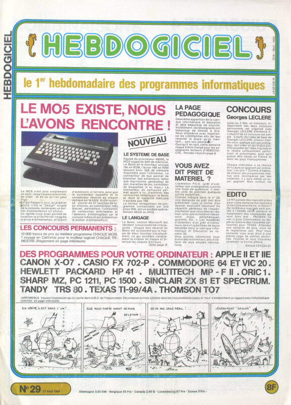 Hebdogiciel n°029