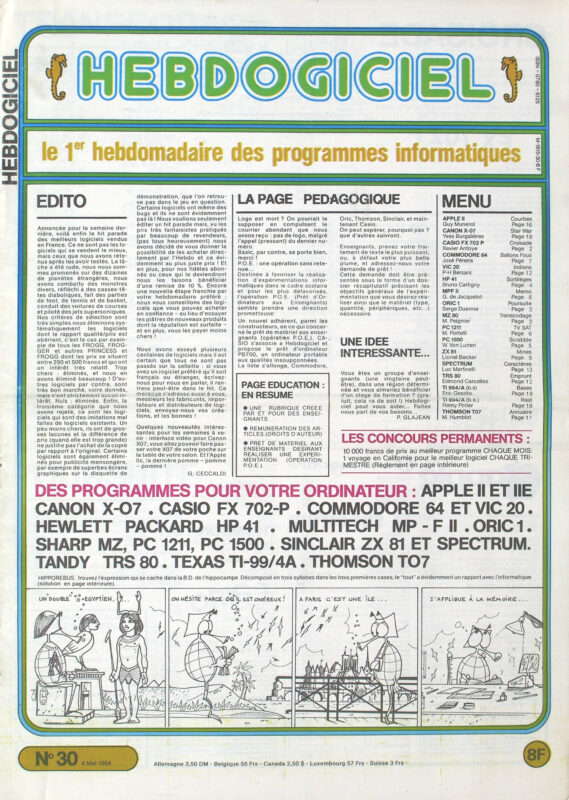 Hebdogiciel n°030