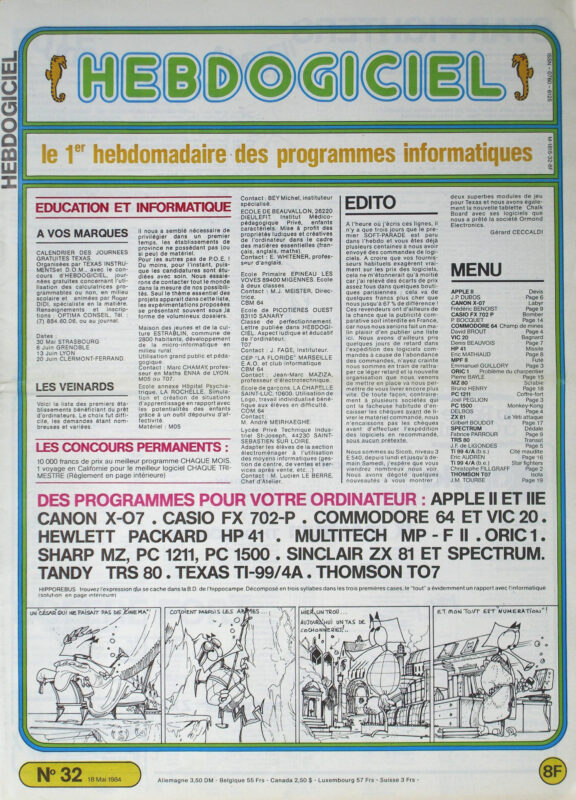 Hebdogiciel n°032