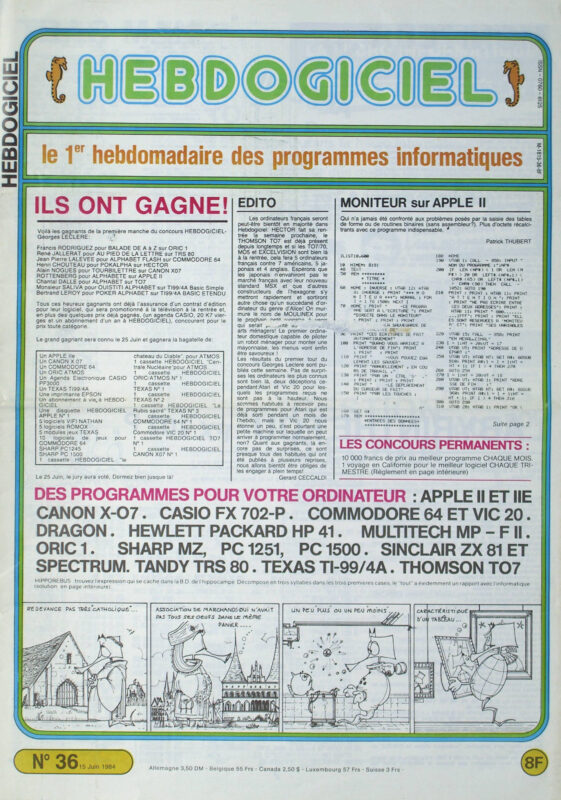 Hebdogiciel n°036