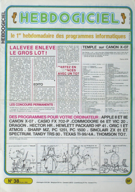 Hebdogiciel n°038