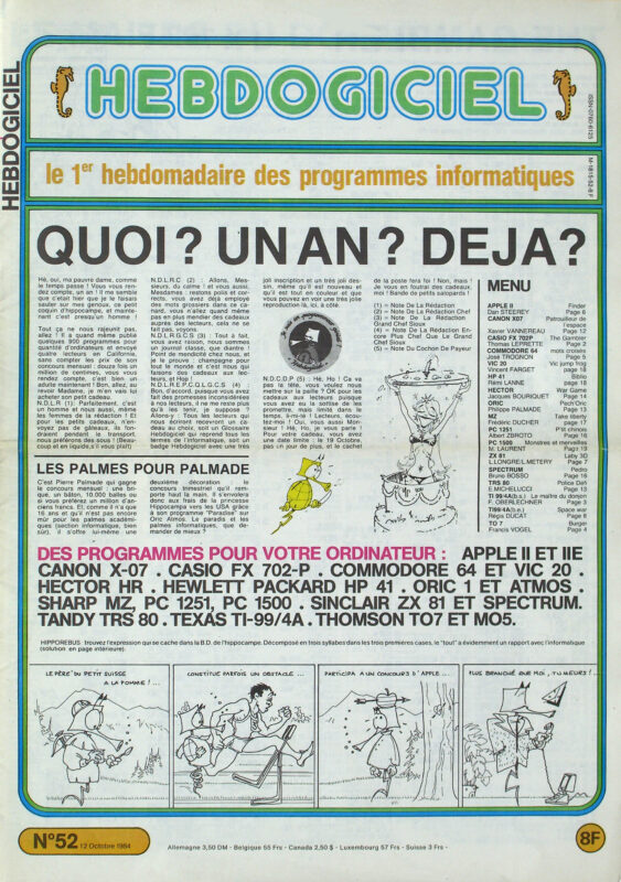 Hebdogiciel n°052