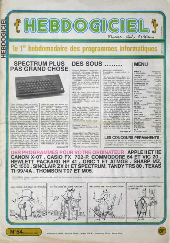 Hebdogiciel n°054