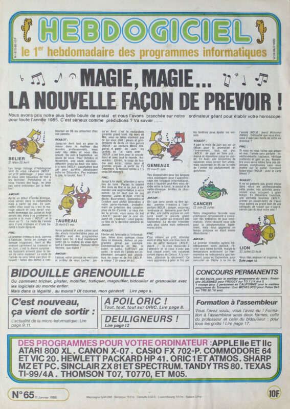 Hebdogiciel n°065