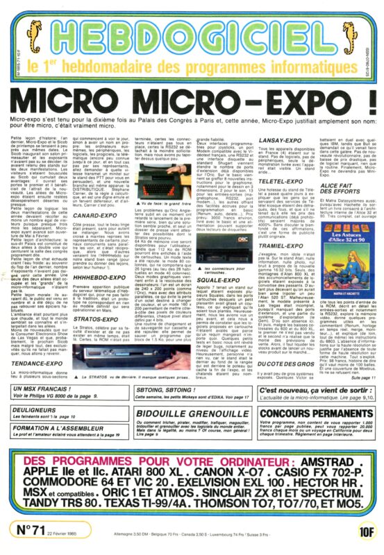 Hebdogiciel n°071