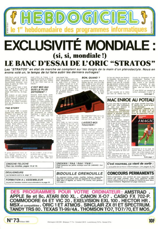 Hebdogiciel n°073