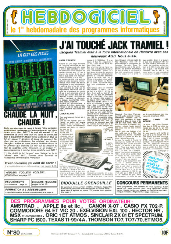 Hebdogiciel n°080