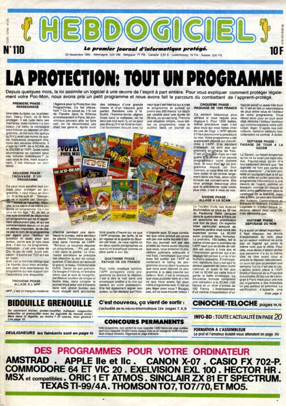 Hebdogiciel n°110