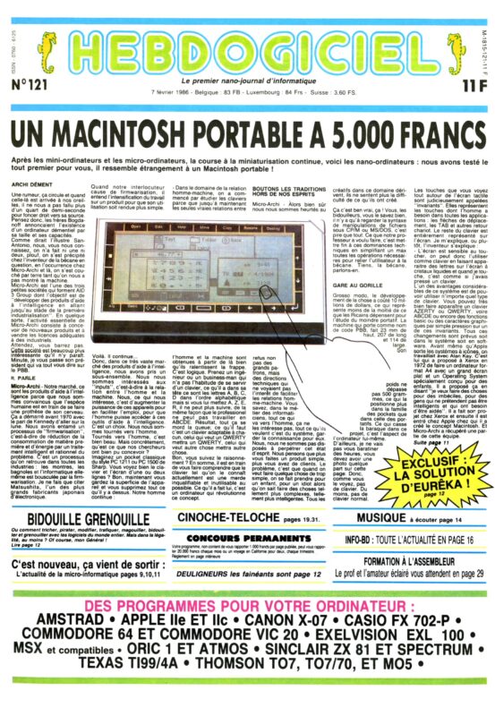 Hebdogiciel n°121