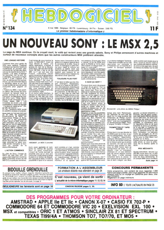 Hebdogiciel n°134
