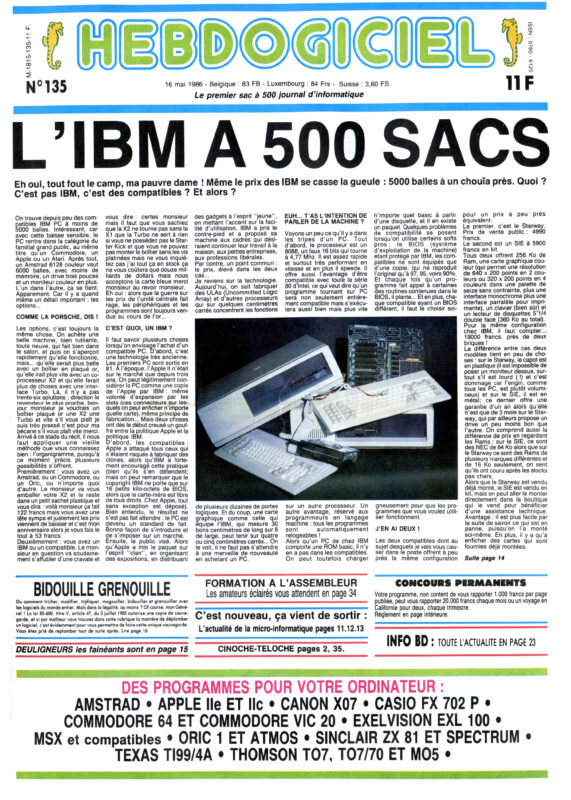 Hebdogiciel n°135