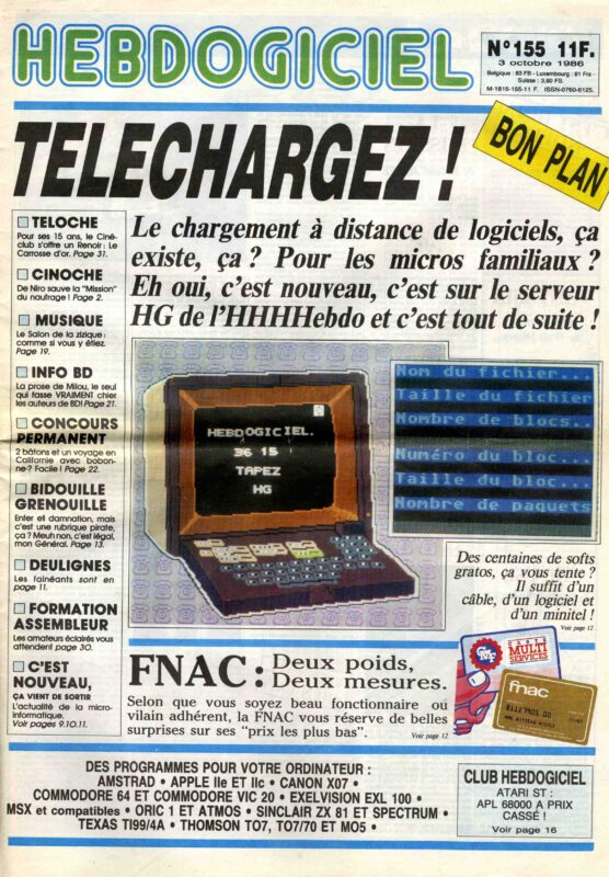 Hebdogiciel n°155