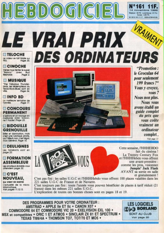 Hebdogiciel n°161
