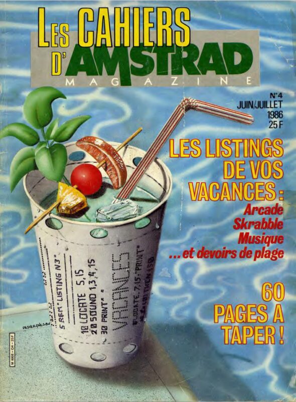 Les cahiers d’amstrad magazine n°04