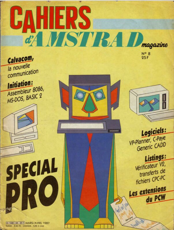 Les cahiers d’amstrad magazine n°08