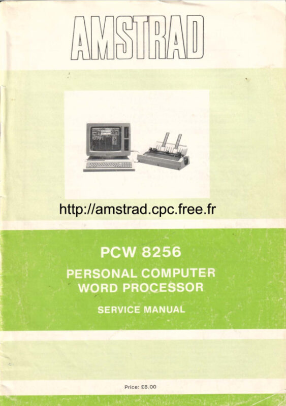 Manuel technique PCW 8256