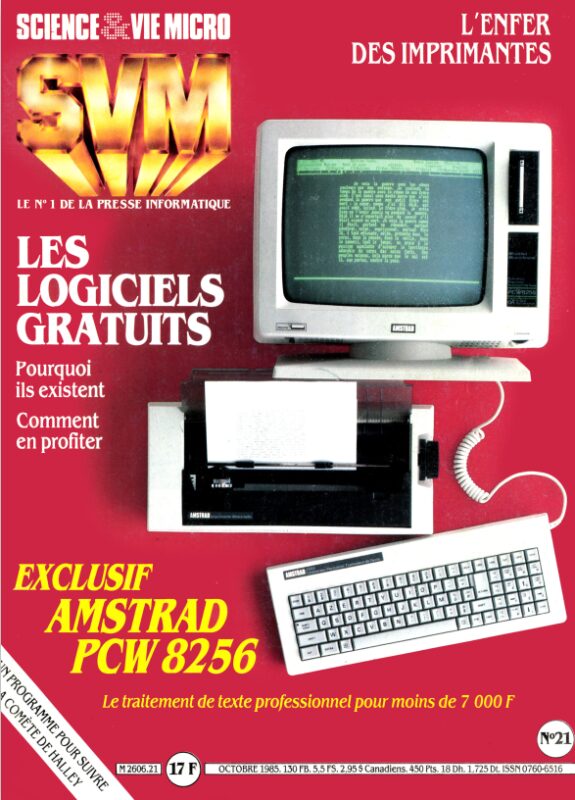 PCW 8256 : SVM n°021
