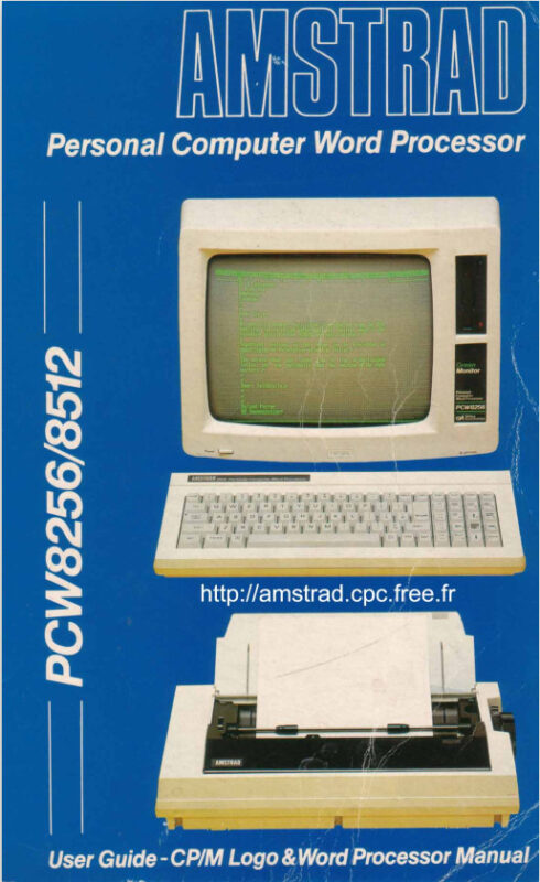 PCW8256-8512 User Guide AMSOFT