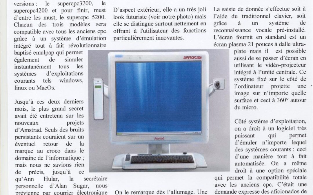 Nouveau Super CPC (retro PC n°50)