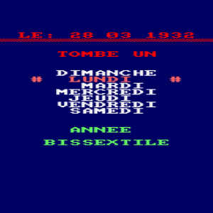 Le deuligne de RetroPoke #09 JOUR DE LA DATE