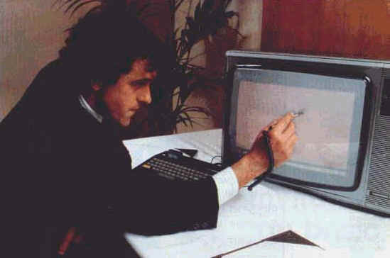 Crayon optique sur port d’extension